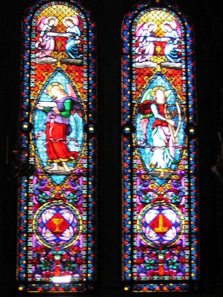 57-Inside the Montserat church.jpg - Inside the Montserat church